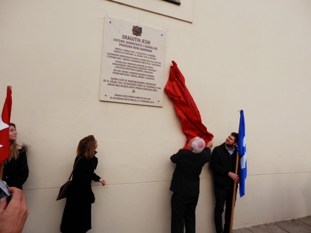 Slikovni rezultat za spomen ploča dragutin jesih