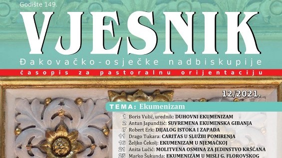 Prosinački „Vjesnik Đakovačko-osječke Nadbiskupije“ - IKA