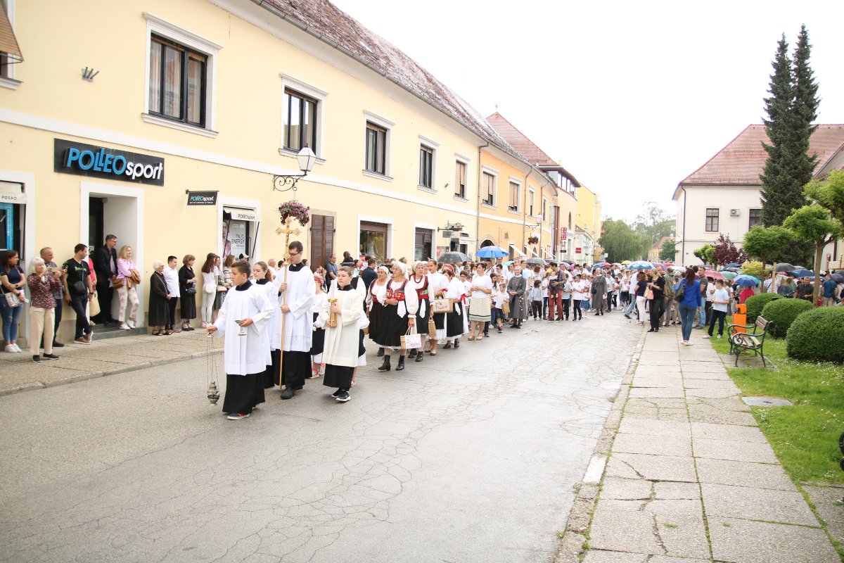 Proslavljena Svetkovina Tijelova Misom U Vara Dinskoj Katedrali I Procesijom Ulicama Grada Ika